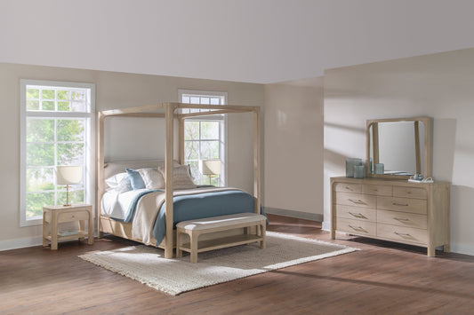 Solano 4-piece California King Bedroom Set Weathered Mango