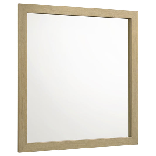 Hendricks Dresser Mirror Light Oak