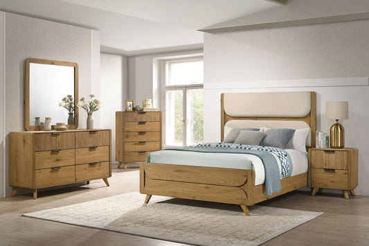 Bennett 5-piece California King Bedroom Set Light Oak