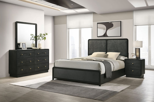 Cavelle 4-piece Full Bedroom Set Black