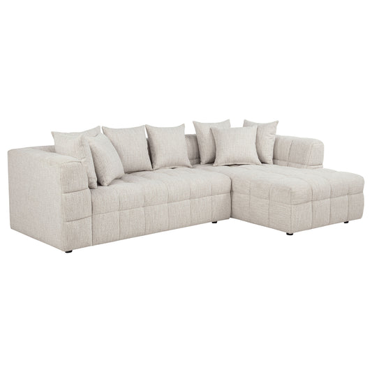 Amara 2-Piece Upholstered Sectional Sofa