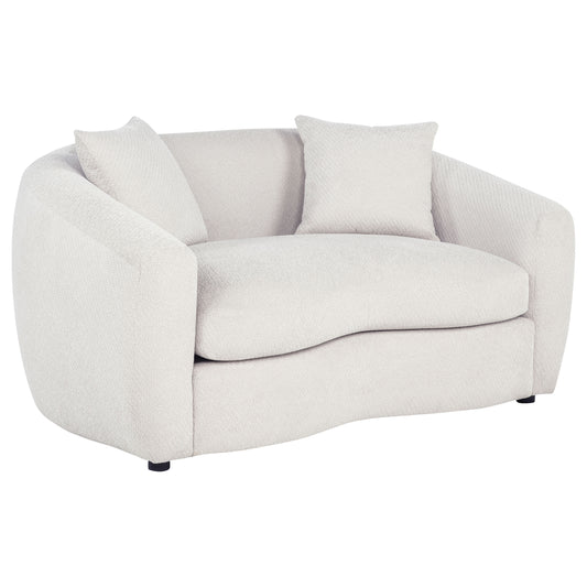 Isabella Fabric Upholstered Loveseat Sand
