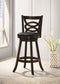 Calecita Wood Swivel Bar Chair Cappuccino (Set of 2)