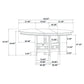 Lavon Oval 60-inch Wood Extension Leaf Dining Table Espresso