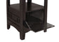 Lavon Oval 60-inch Counter Height Extension Dining Table Espresso