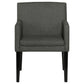 Catherine Upholstered Dining Arm Chair Grey (Set of 2)