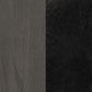 Lavon Wood Dining Side Chair Black and  Medium Grey (Set of 2)