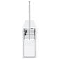 Risley 2-door Circular LED Wine Cabinet White High Gloss