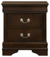Louis Philippe 5-piece Eastern King Bedroom Set Cappuccino