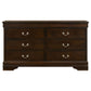 Louis Philippe 4-piece Queen Bedroom Set Cappuccino
