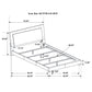 Felicity 6-piece Queen Bedroom Set White High Gloss