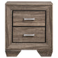 Kauffman 5-piece California King Bedroom Set Washed Taupe