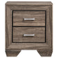 Kauffman 4-piece California King Bedroom Set Washed Taupe