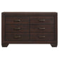 Kauffman 4-piece Queen Bedroom Set Dark Cocoa