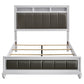 Barzini 4-piece California King Bedroom Set White