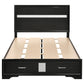 Miranda 5-piece Full Bedroom Set Black