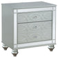 Gunnison 5-piece Queen Bedroom Set Silver Metallic