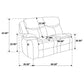 Sycamore Upholstered Power Reclining Sectional Sofa Brown