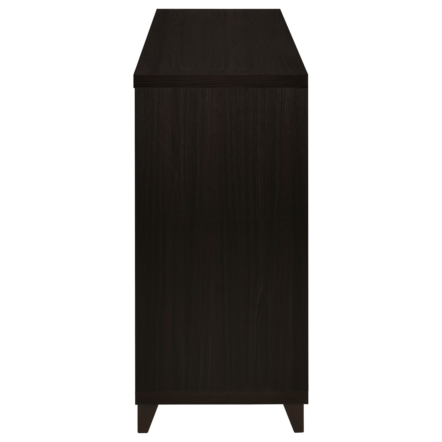 Lewes 2-door Engineered Wood 60-inch TV Stand Cappuccino