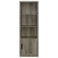 Burke 3-piece 59-inch TV Entertainment Center Grey Driftwood