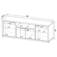 Tabby 3-piece 60-inch TV Entertainment Center Mango