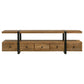 Otto 5-drawer Mango Wood 70-inch TV Stand Media Console Brown