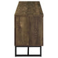 Myles 2-door Engineered Wood 60-inch TV Stand Rustic Oak