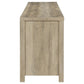 Madra 2-door Engineered Wood 79-inch TV Stand Distressed Pine