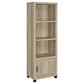 Sachin 3-piece 79-inch TV Entertainment Center Antique Pine