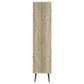 Maeve 70-inch 3-shelf Bookcase with Drawers Distressed Pine