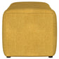 Summer Fabric Upholstered Tufted Accent Bench Mustard Yellow