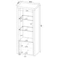 Jude 3-piece 71-inch TV Entertainment Center White High Gloss