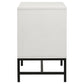 Sonora 2-drawer Nightstand Bedside Table White