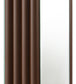 Elena 67-inch Square Tapered Mirrored Floor Lamp Brown