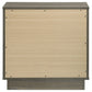 Fenwick 2-drawer Nightstand Bedside Table Grey Oak