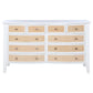 Bexhill 10-drawer Dresser Cabinet White