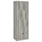Burke 3-piece 59-inch TV Entertainment Center Grey Driftwood