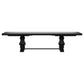 Florence 7-piece 126-inch Extension Dining Table Set Distressed Black