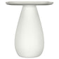 Perth 20-inch Side Table with Cloud-Shaped Top Off White