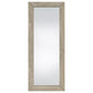 Cadence Tempered Glass Full Length Mirror Grey Washed Oak