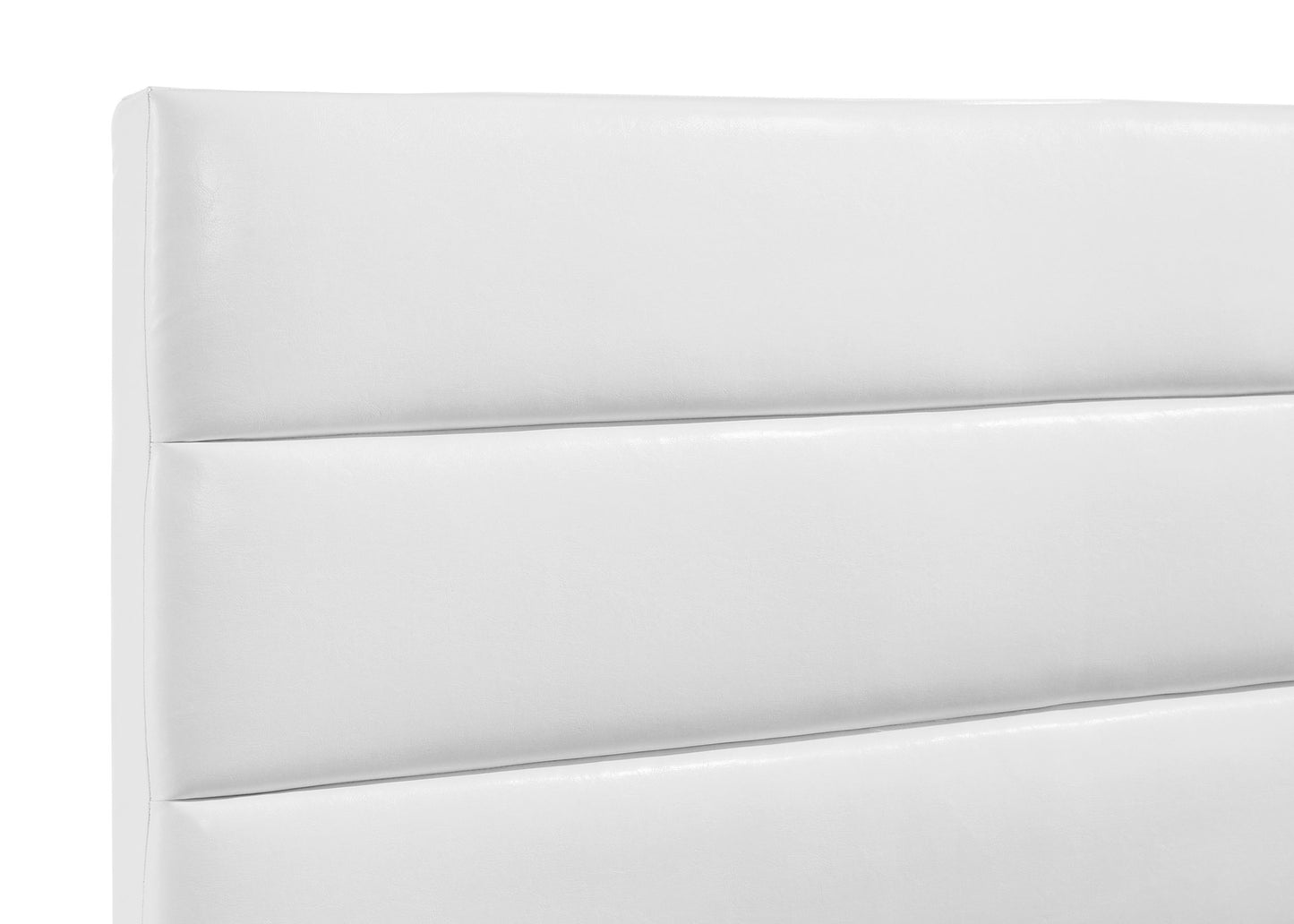 Felicity 53-inch Upholstered Full Platform Bed White