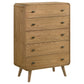 Robyn 5-piece California King Bedroom Set Light Ash
