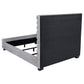 Patricia 58-inch Boucle Upholstered California King Bed Grey