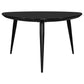 Odessa 2-piece Triangular Coffee and End Table Set Black