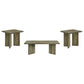 Andando 3-piece Coffee and End Table Set Mango Brown