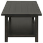 Payne 3-piece Coffee and 1-drawer End Table Set Java