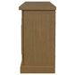 Florence 4-door Dining Sideboard Buffet Cabinet Rustic Honey