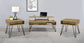 Fanning 3-piece Lift Top Coffee and End Table Set Golden Oak