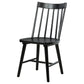 Middleton Solid Wood Dining Side Chair Black (Set of 2)