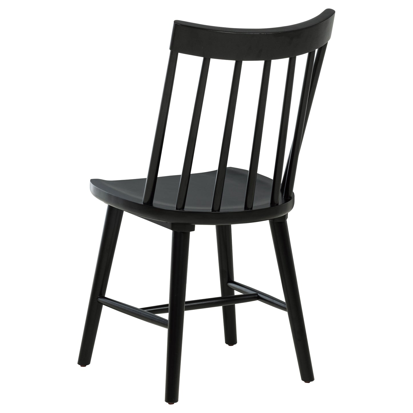 Middleton Solid Wood Dining Side Chair Black (Set of 2)